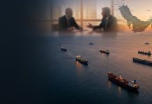 Oil tankers moving through the Strait of Hormuz as US strikes and Iran-US nuclear talks raise global security concerns.